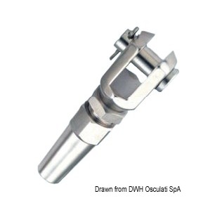 Terminal fourche Ø 5 mm | EAN 8033137074257 Ref 05.408.05