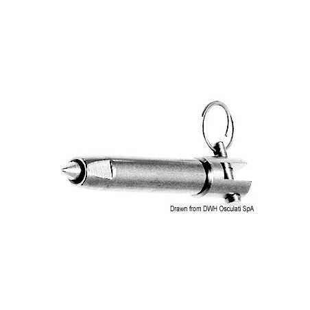 Terminal fourche AISI 316 câble Parafil Ø 7 mm | EAN 8033137009297 Ref 05.664.07