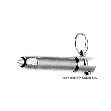 Terminal fourche AISI 316 câble Parafil Ø 7 mm | EAN 8033137009297 Ref 05.664.07