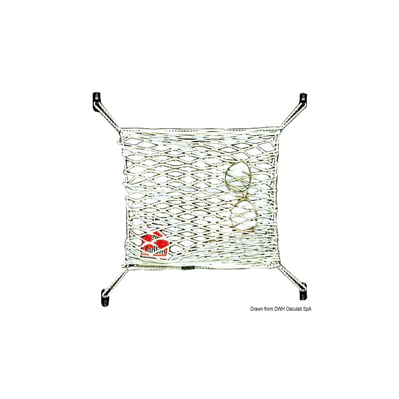 
Filet élastique en nylon porte-objets 200 x 750 mm 
