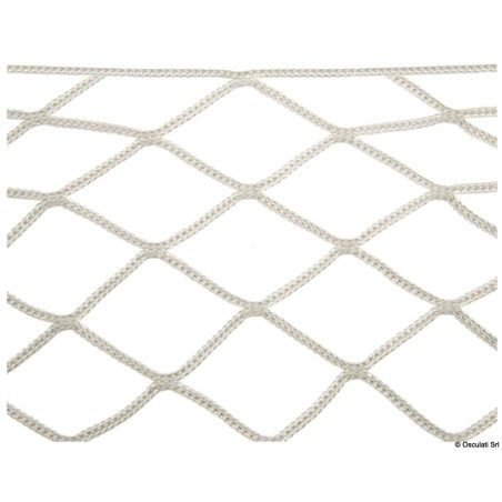 Filet de garde-corps thermosoudé blanc 600mm x 100mm  Ref 06.349.00