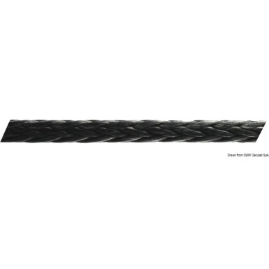 Tresse déschaussée Excel Marlow D12 DSK78 noir 4mm | EAN 8033137202728 Ref 06.416.04NE