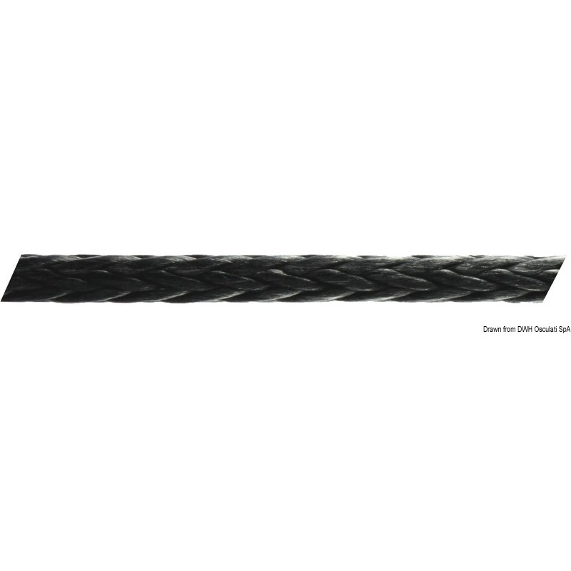 
Tresse déschaussée Excel Marlow D12 DSK78 noir 5mm 

