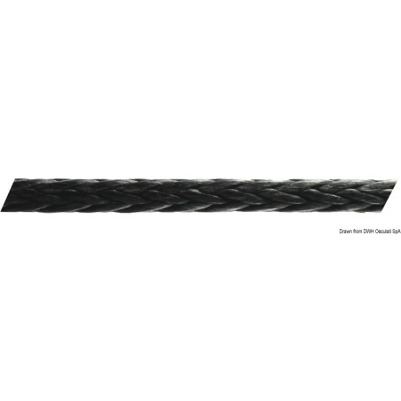 Tresse déschaussée Excel Marlow D12 DSK78 noir 5mm | EAN 8033137202735 Ref 06.416.05NE