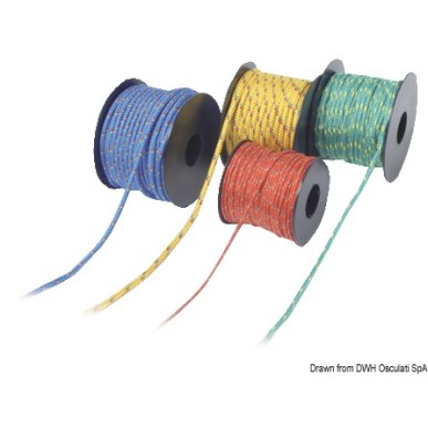 Bobine de tresse verte polypropylène 2 mm x 30 m | EAN 8033137058981 Ref 06.423.02VE