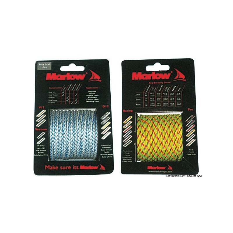 
Mini-bobine Marlow Excel D12 3 mm x 17 m 
