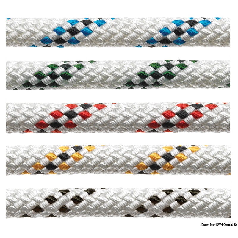
Bout Marlow Marlowbraid rouge avec témoin 10 mm  
