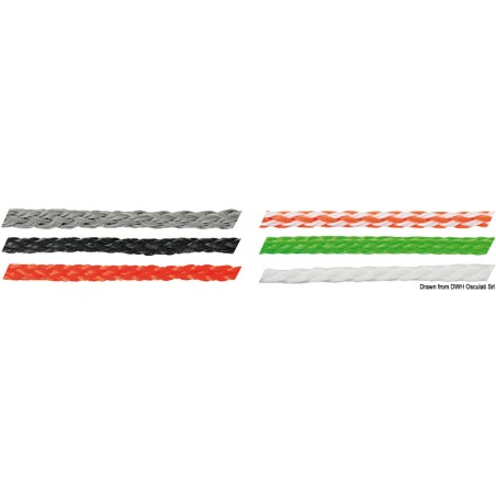 Tresse lévilène orange 6 mm | EAN 8033137077395 Ref 06.445.06AR