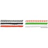 
Tresse lévilène grise 12 mm 
