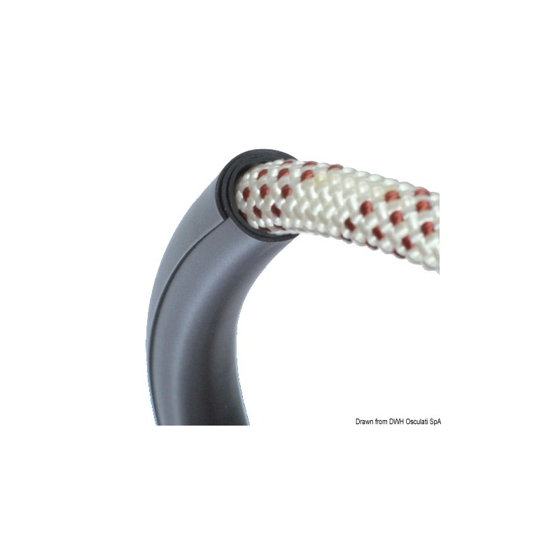 
Protection de bouts Spiroll noir 16/25 mm 

