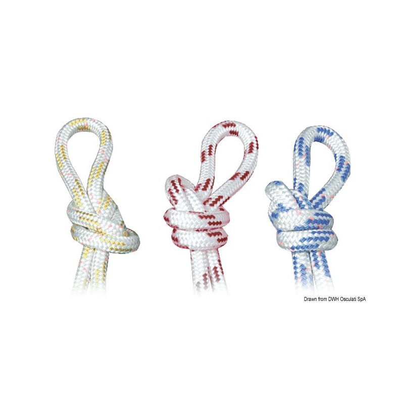 
Tresse Dyneema 6mm jaune 
