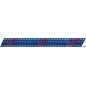 
Double tresse vert Ø 4 mm 
