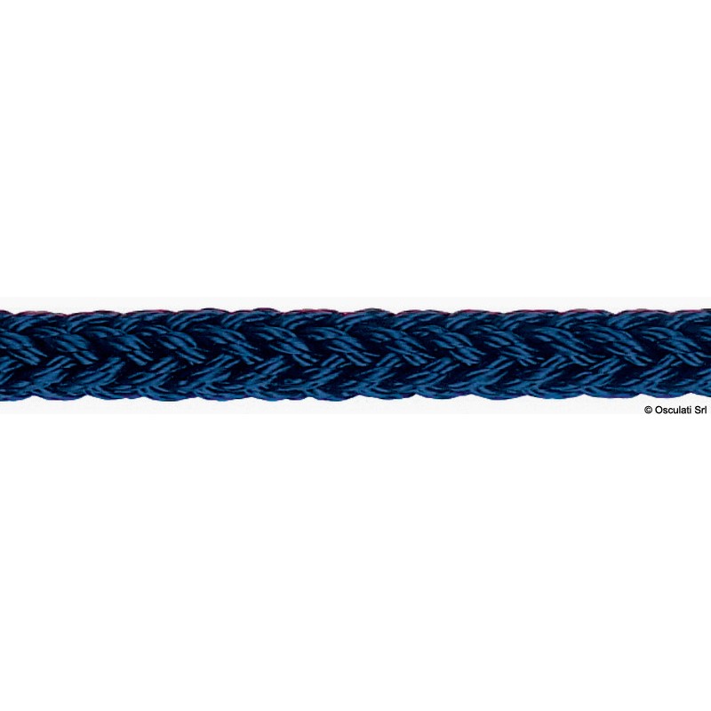 
Tresse All Round bleu 12 torons 22 mm 
