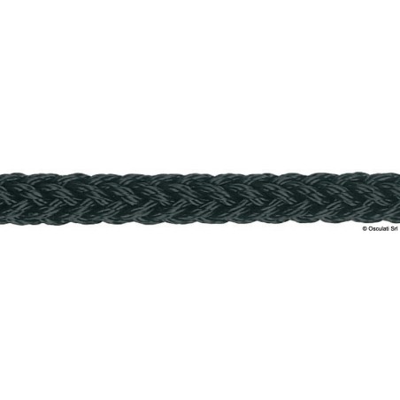 
Tresse All Round noir 12 torons 20 mm 
