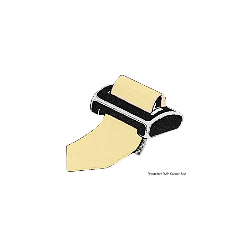 
Boucle noire en nylon SeaSure 50 mm 

