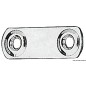 
Platine pour fixer sangles 50 x 16 mm 
