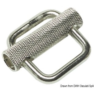 Boucle + curseur acier inox| EAN 8033137078729 Ref 06.709.40