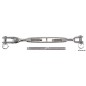 
Ridoir  sertir  cage ouverte 1/4" p. câble 3 mm 
