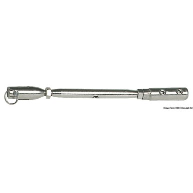 Ridoirs + embout six pans inox incorporé| EAN 8033137079016 Ref 07.190.06