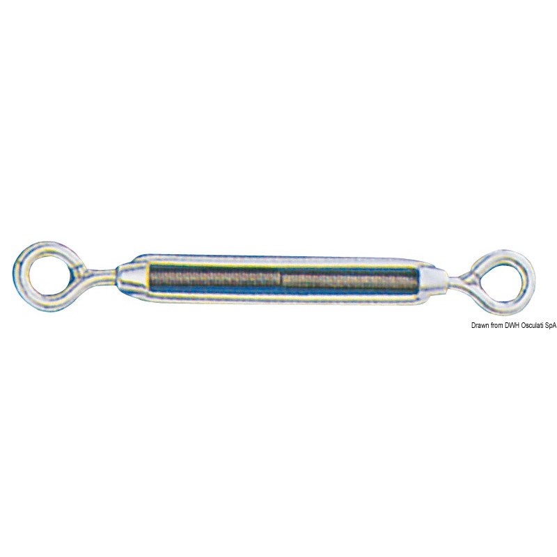 
Ridoir  double oeillet AISI 316 10 mm 
