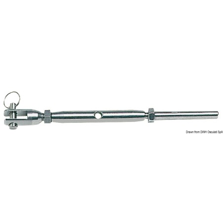 Ridoirs cage fermée, + embout sertir sur câble inox| EAN 8033137079221 Ref 07.194.12