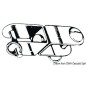 
Emerillon inox 10 x 15 mm 
