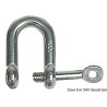 
Manille en U  axe imperdable AISI 316 8 mm 
