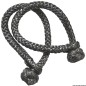 
Manille Dyneema noir - 6 mm 

