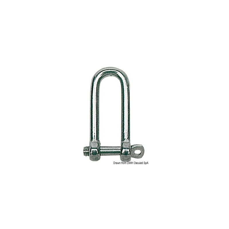 
Manille longue AISI 316 10 mm 
