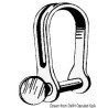 
Manille emboutie courte en inox 6 mm 
