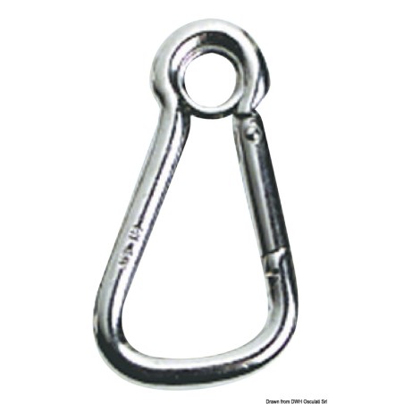 Mousquetons inox grand passage| EAN 8033137080920 Ref 09.178.08