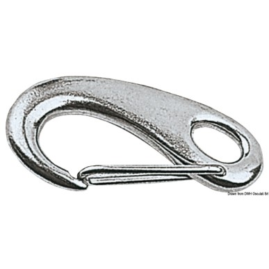 Mousquetons inox + ouverture ressort| EAN 8033137081361 Ref 09.247.10