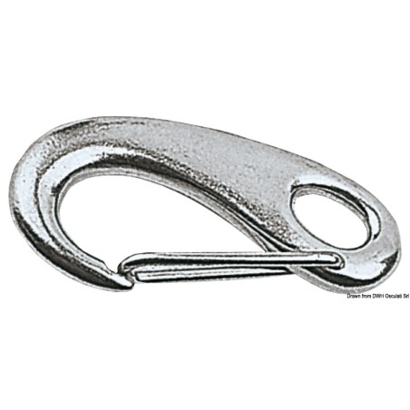 Mousquetons inox + ouverture ressort| EAN 8033137081392 Ref 09.247.70