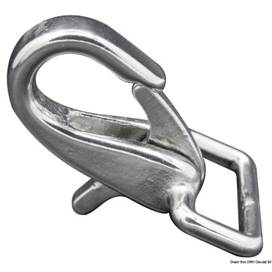 Mousquetons inox AISI316 + ouverture gâchette| EAN 8033137081491 Ref 09.252.25