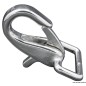 
Mousqueton inox  gâchette p. sangle 30 mm 
