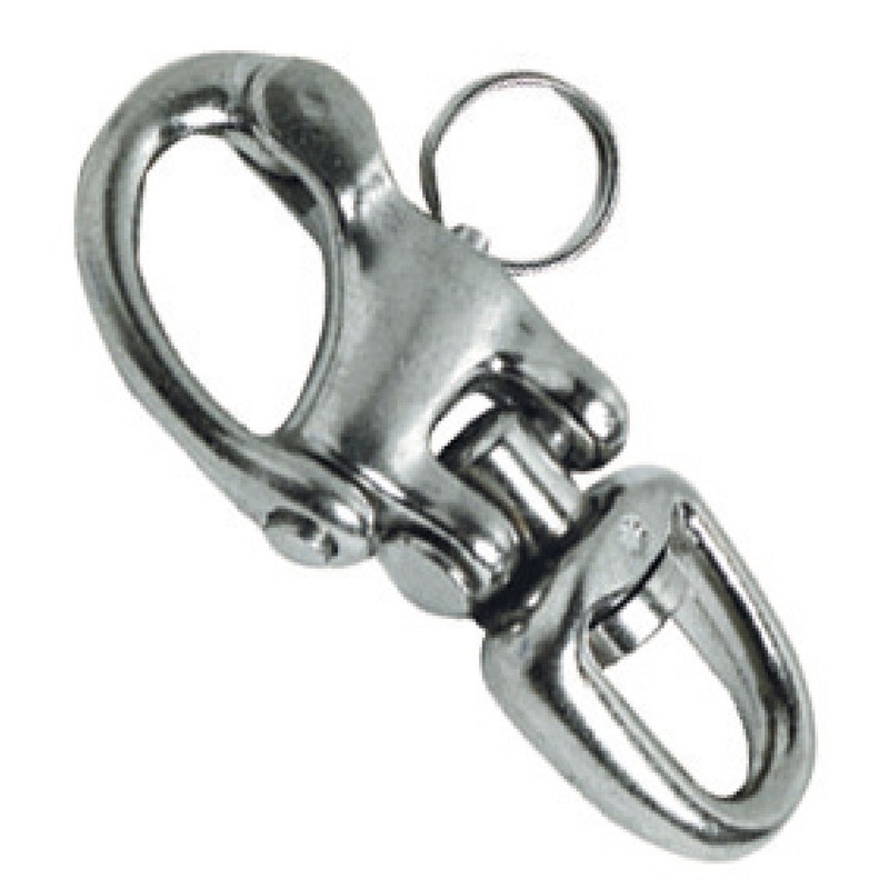 
Mousqueton double articol. p. spi AISI 316 82 mm 
