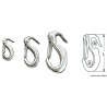 
Mousqueton inox  frapper 65 mm 
