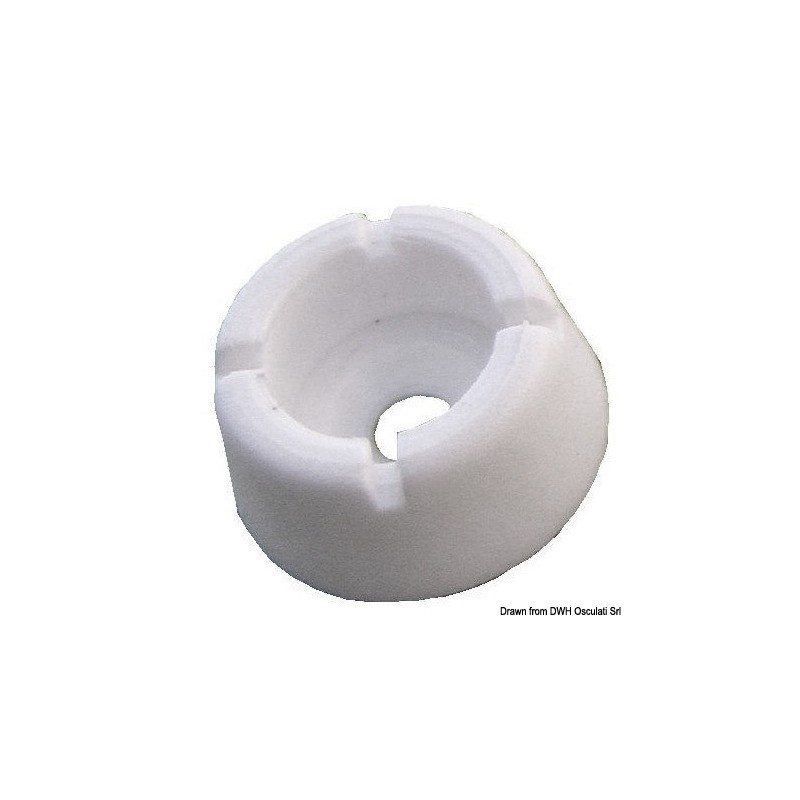 
Stayput Press support en plastique blanc 
