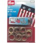 
N. 40 œillets en laiton 5,5 mm 
