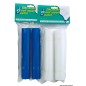 
Kit réparation tissu Dacron blanc 
