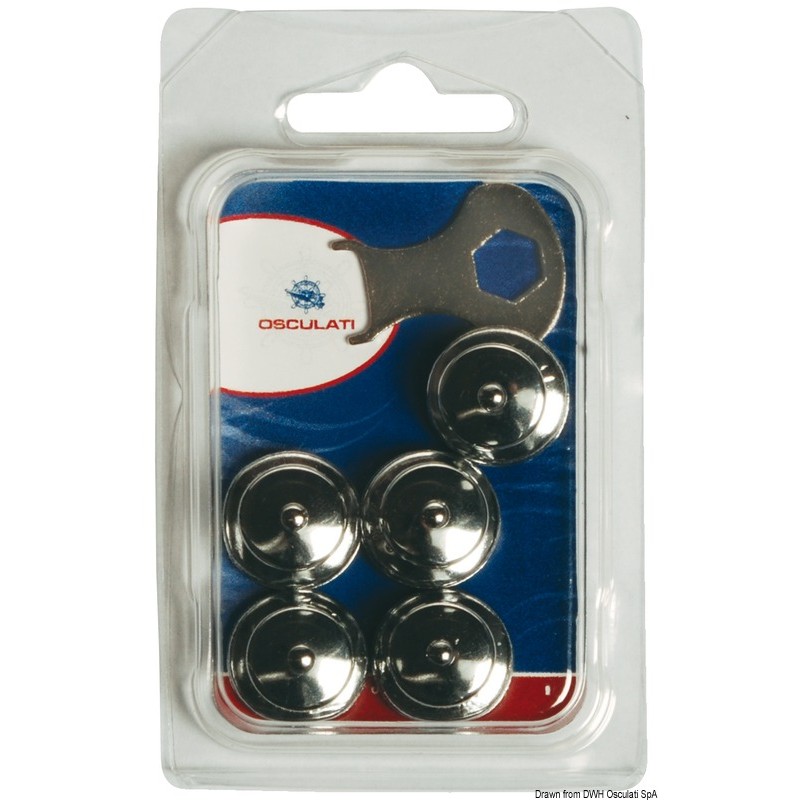
Boutons femelles Loxx Blister N. 5 
