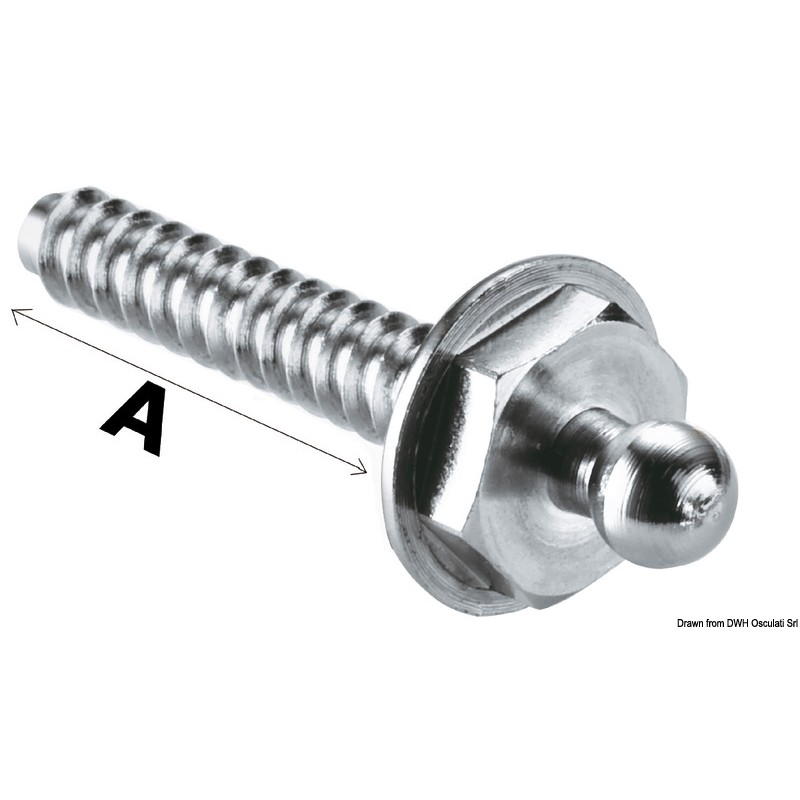 Bouton mâle Loxx vis autotaraudeuse
Bouton mâle Loxx vis autotaraudeuse