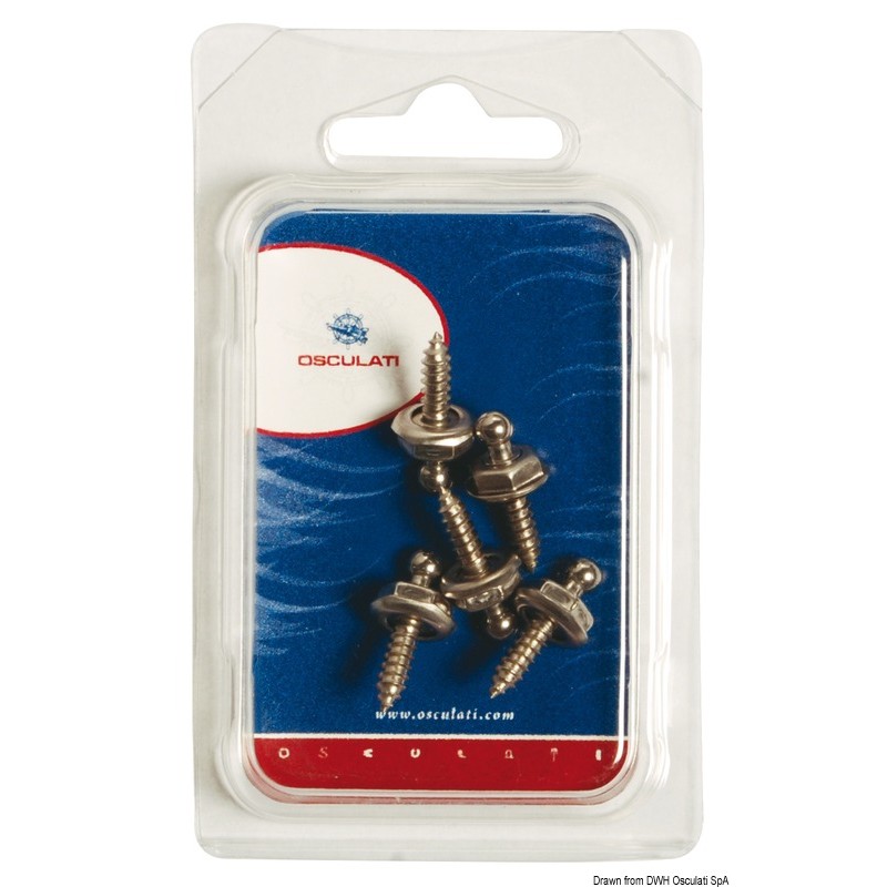 Boutons mâles Loxx vis autotaraudeuse Blister N. 5
Boutons mâles Loxx vis autotaraudeuse Blister N. 5