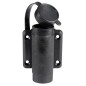 
Base nylon  paroi 2 contacts noir 
