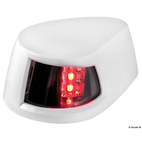 Feux de navigation compacts + boîtier polycarbonate blanc Ref 11.034.01