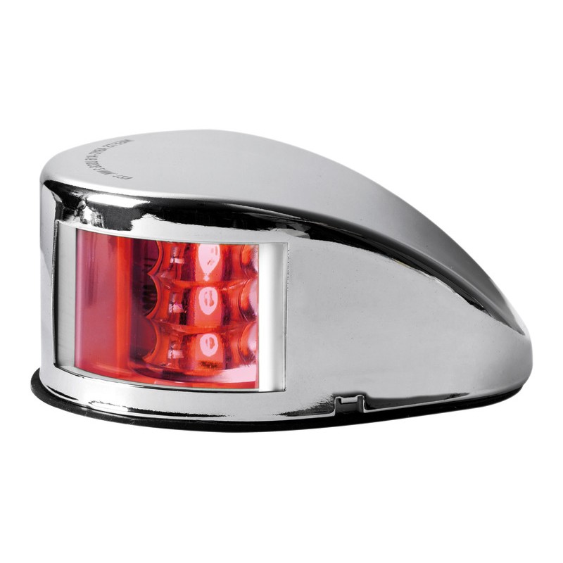 
Feu de navigation Mouse Deck rouge Boîtier inox 
