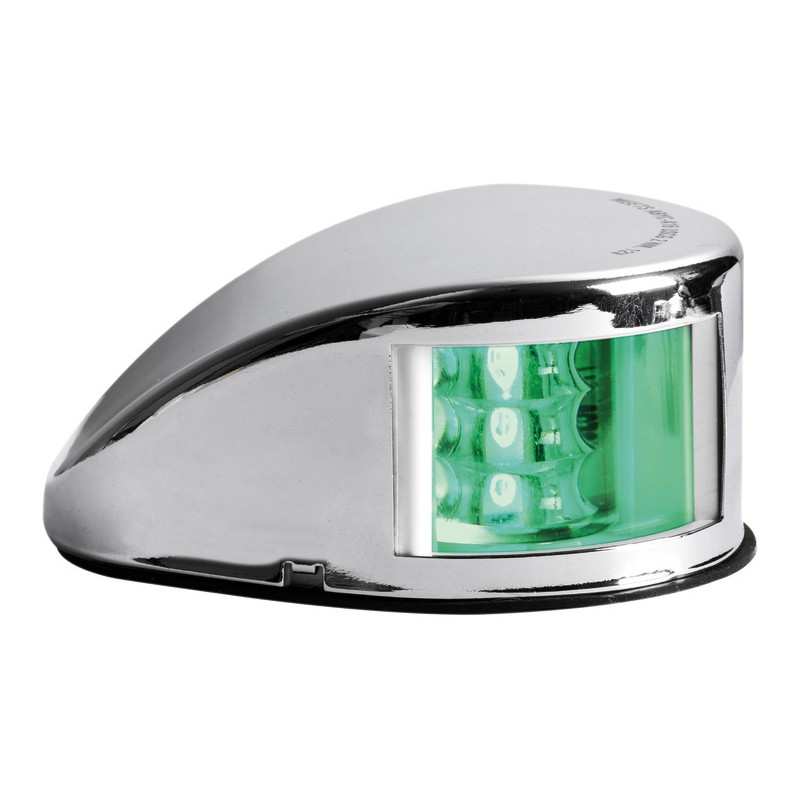 
Feu de navigation Mouse Deck vert Boîtier inox 
