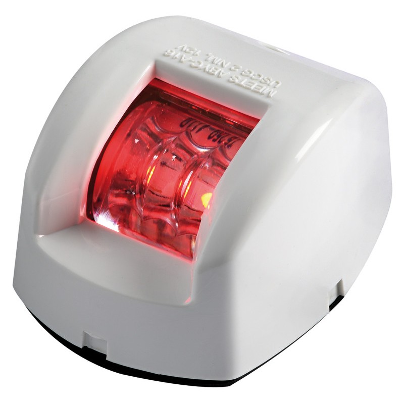 
Feu de navigation Mouse rouge ABS blanc 
