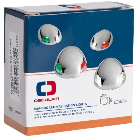 Feux de navigation LED Sea-Dog inox| EAN 8033137038341 Ref 11.050.04
