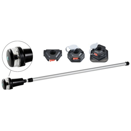 Feux LED de navigation indépendants multifonction sur hampe télescopique| EAN 8033137219566 Ref 11.090.13